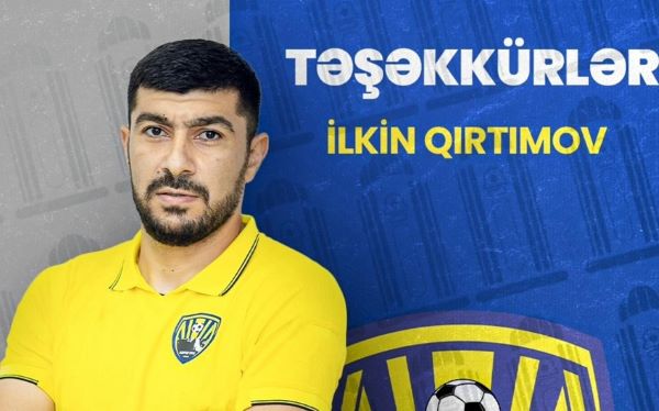 "Kəpəz" klubu İlkin Qırtımovla yollarını ayırıb