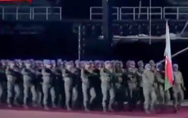 Pakistanda hərbçilərimizi Azərbaycan dilində salamlayıblar