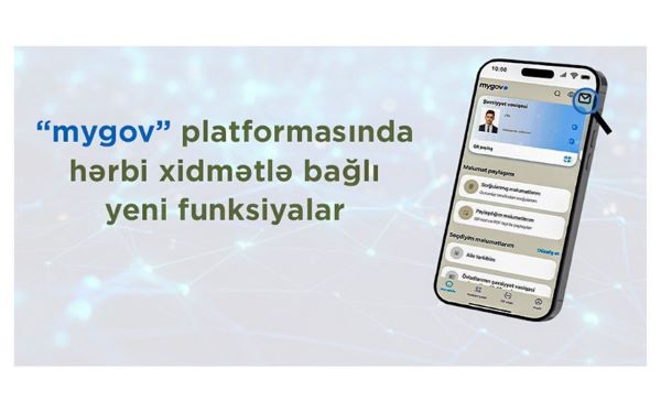 Vətəndaşların hərbi xidmətlə bağlı məlumatları “mygov”a əlavə olunub