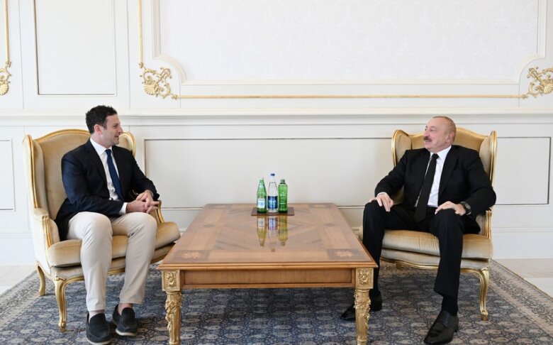 İlham Əliyev Cared Koheni qəbul edib