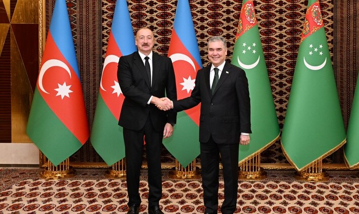 Əliyev-Berdiməhəmmədov görüşü keçirilib - (Yenilənir)
