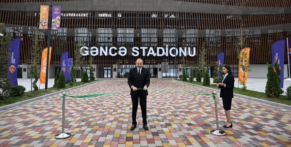 Prezident Gəncəyə gedib, yeni açılışlar olub - (Yenilənib)