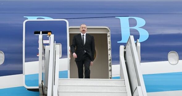Prezident İlham Əliyev ABŞ-a gedib