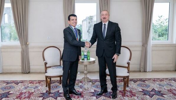 İlham Əliyev ICESCO-nun Baş direktorunu təltif edib - (Yenilənib)