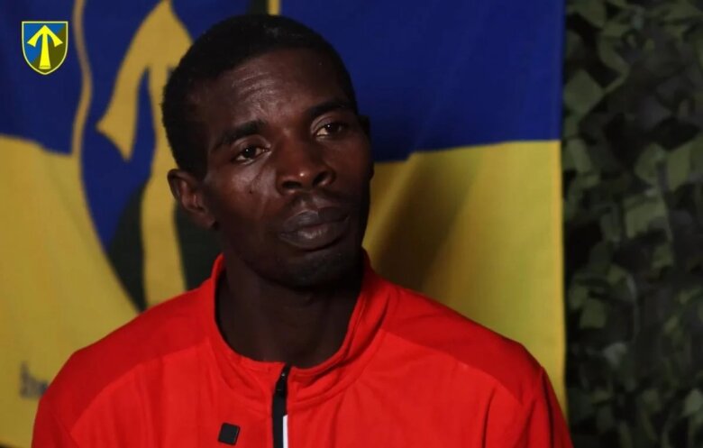 Rusların aldadaraq müharibəyə gətirdiyi keniyalı əsir düşüb