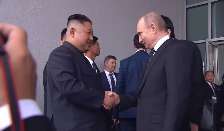 Putin KXDR əsgərlərinə görə Kim Çen Ina təşəkkür edib