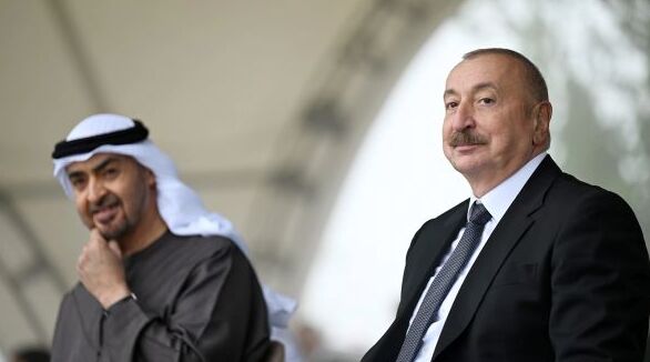 Prezidentlər Cıdır düzündə Qarabağ atlarının şousunu izləyiblər