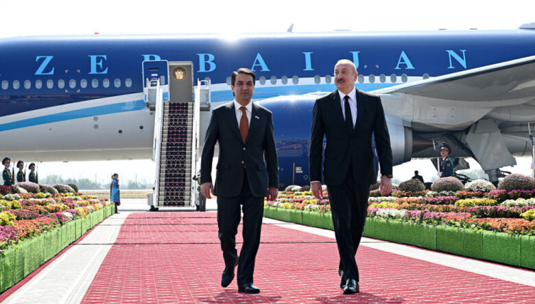 İlham Əliyev Tacikistanda səfərdədir