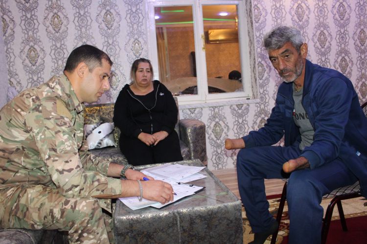 Ağstafada minadan zərərçəkənlərin siyahısının dəqiqləşdirilməsi başa çatır