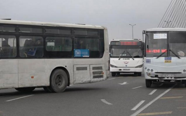 Gəncədəki köhnə avtobuslar Bakıda istifadə olunur