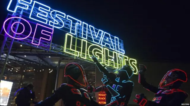 Berlində İşıq Festivalı keçirilir