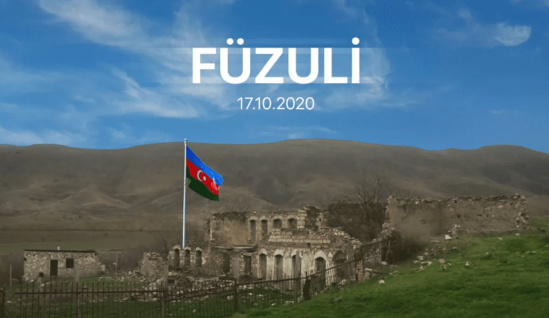 Füzulinin işğaldan azad olunmasından beş il ötür