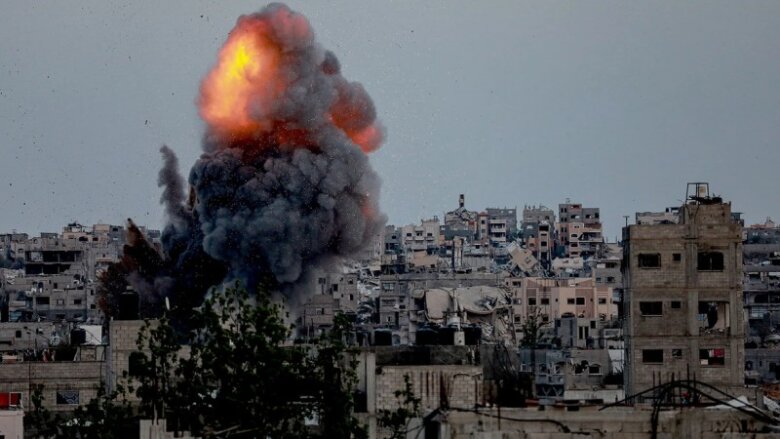 İsrail Qəzzanı yenidən bombalayıb