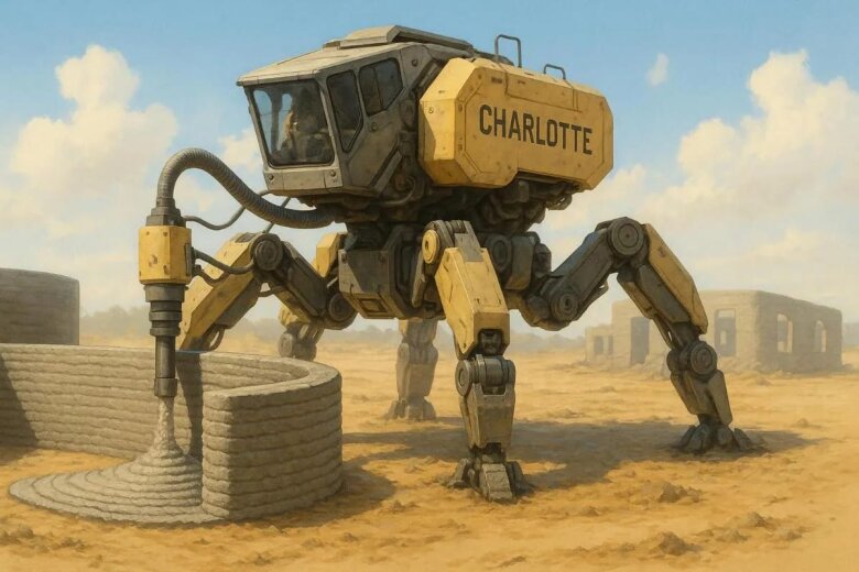Yerdə və Ayda ev tikəcək robot istifadəyə verilib
