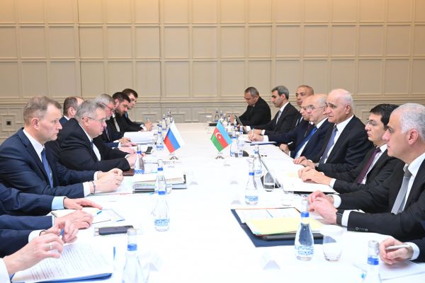 Azərbaycan və Rusiyanın baş nazirlərinin müavinləri görüşüblər