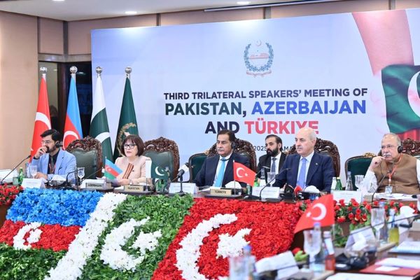 Azərbaycan-Pakistan-Türkiyə parlament sədrlərinin üçüncü üçtərəfli görüşü olub