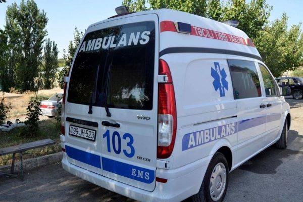 Bakıda üç nəfərin üzərinə çinar ağacı aşıb