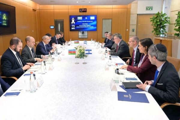 Mikayıl Cabbarov İsrail XİN başçısı ilə görüşüb