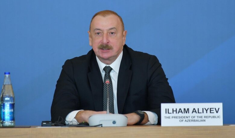 Prezident forum iştirakçılarına müraciət edib