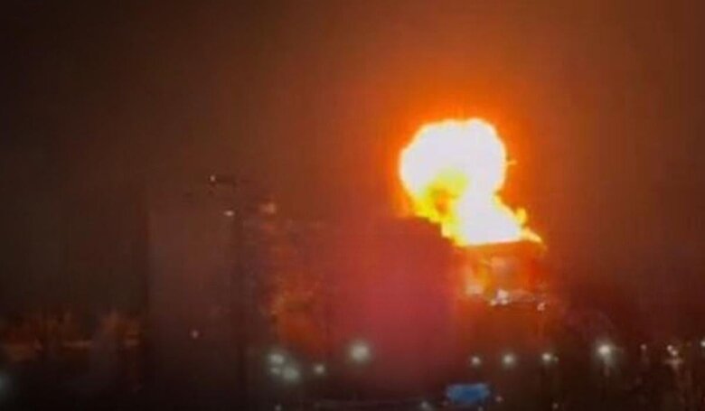 Raketlər üçün hissələr istehsal edən zavod vurulub