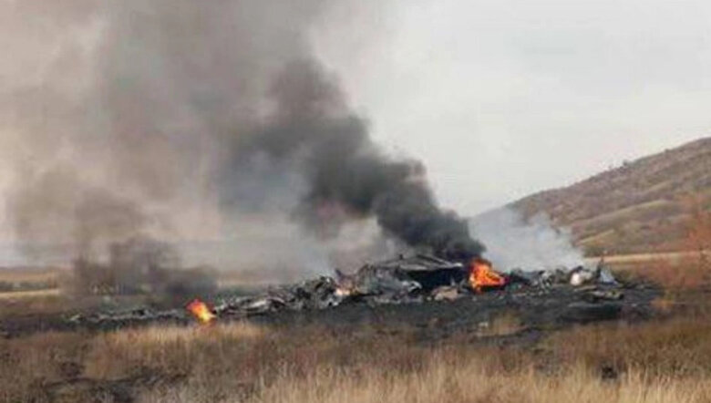 Qəzaya uğrayan Türkiyə hərbi təyyarəsinin bütün ekipaj üzvü həlak olub