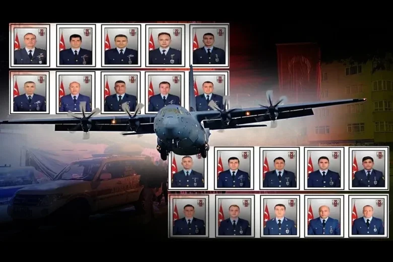 Təyyarə qəzasında həlak olan hərbçilərin cənazələri Türkiyəyə gətirilib