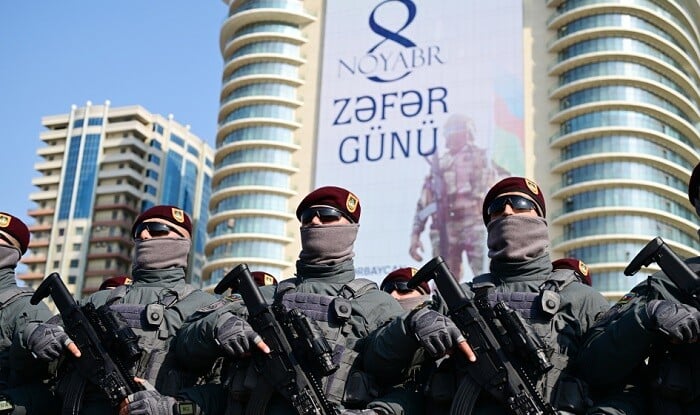 Bakıda keçirilən hərbi paradda iştirak edən ölkələr