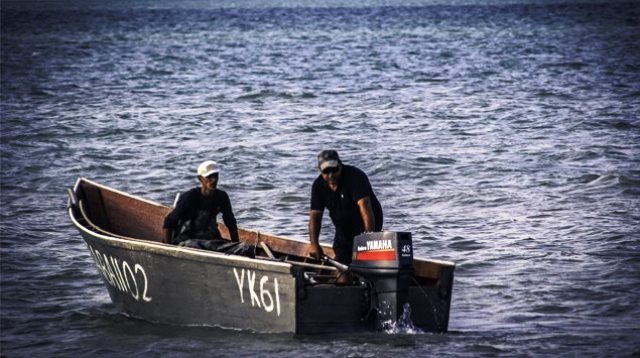 Xəzər dənizində iki balıqçı itkin düşüb