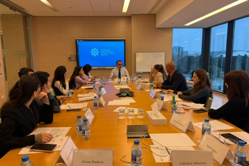 Media nümayəndələri üçün təlim keçirilib