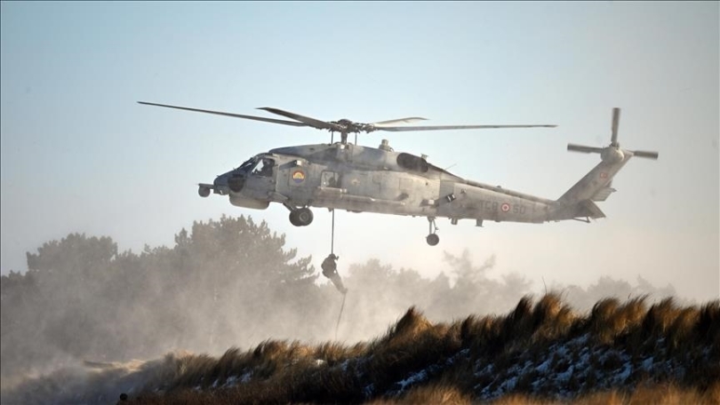 Dəniz, hava və quru qoşunların təlimi keçirilib