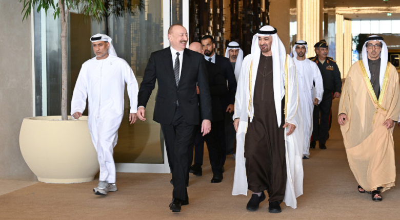 İlham Əliyev Birləşmiş Ərəb Əmirliklərində səfərdədir