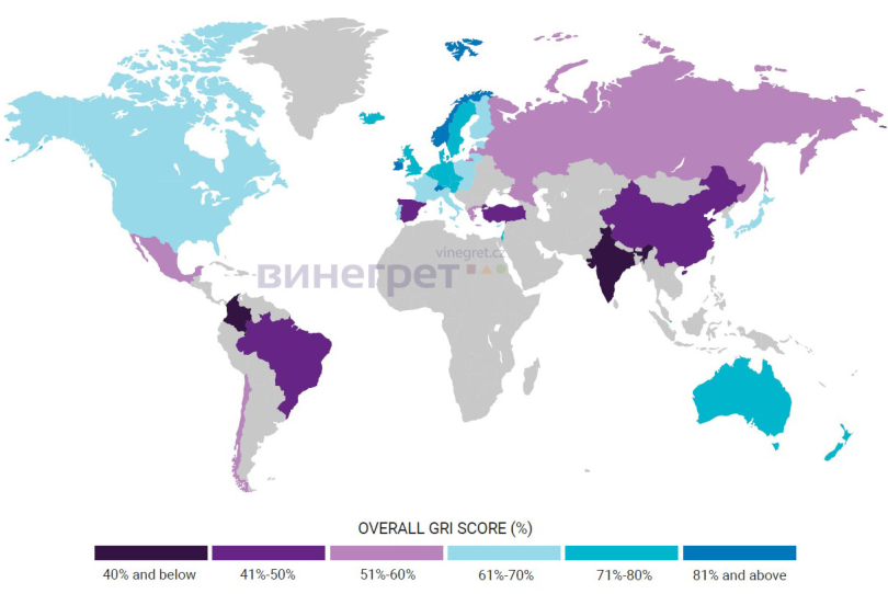 Ölkələr üzrə orta intellekt əmsalı müəyyənləşib