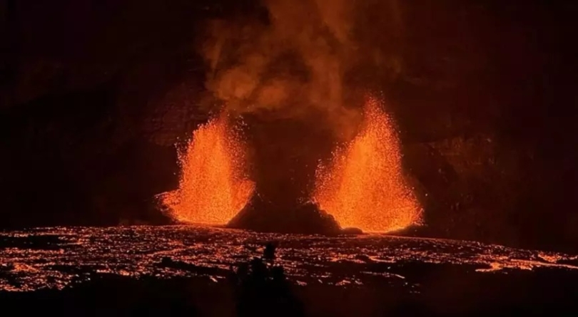 İki ildə 42 püskürmə: Kilaueada lava 300 metrə qalxır