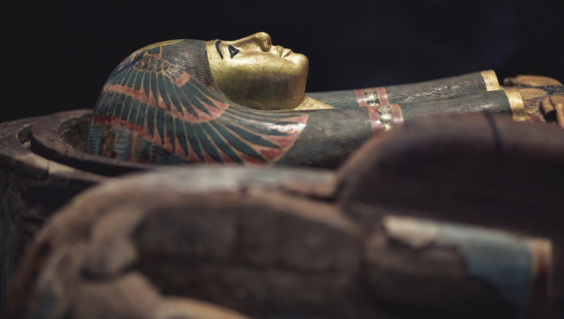 Misirdə qızılla örtülmüş mumiya tapılıb