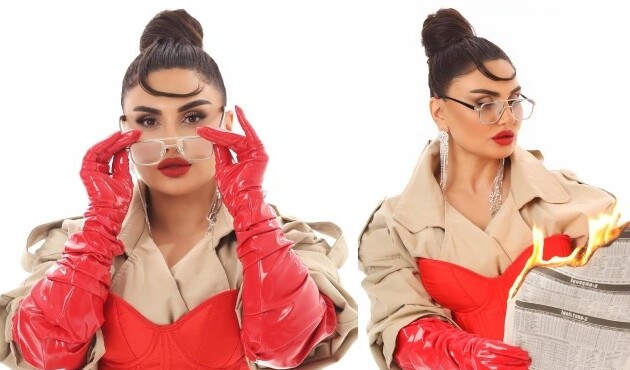 Müğənni Şəbnəmin yeni fotosessiyası...