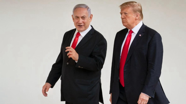 Tramp Netanyahu ilə görüşdən məmnun qalıb
