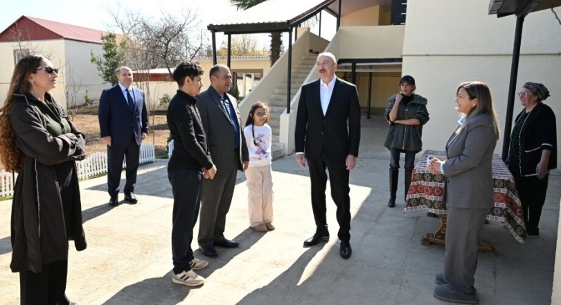 Prezident İlham Əliyev Xocavənd şəhərində görülmüş işlərlə tanış olub